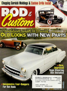 ROD & CUSTOM 2006 JULY - CHOPPING GARNISH MOLDING, 22R TOYOTA POWER FOR RODS